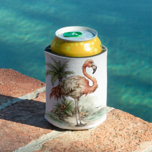 LEUKE ONGESTRUCTUREERDE ZOMERSTRANDSCÈNE MET FLAMI BLIKJESKOELER (Insitu Zwembad)