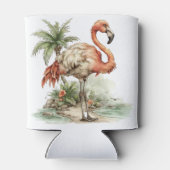 LEUKE ONGESTRUCTUREERDE ZOMERSTRANDSCÈNE MET FLAMI BLIKJESKOELER (Achterkant)