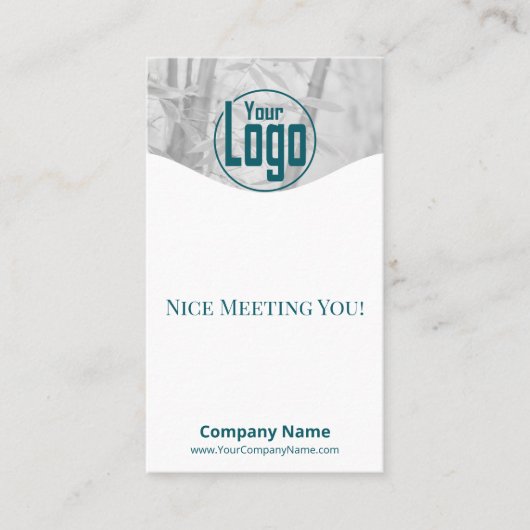 Leuke ontmoeting met u - Life Coach Company Blauwg Visitekaartje (Voorkant)