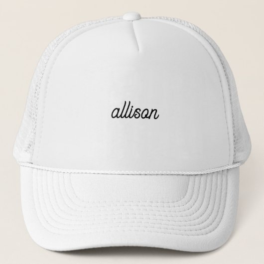 leuke ontwerpbare cap unisex trucker pet (Voorkant)