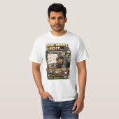 Leuke ontwerpdeadline kunst t-shirt (Voorkant volledig)
