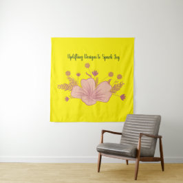 Leuke Ontwerpen om je Dag Op Te Helderen voor Vrou Wandkleed