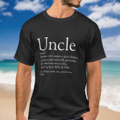 Leuke Oom Definitie Spreuk Citaat T-shirt