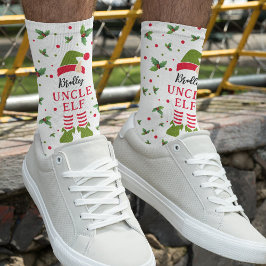 Leuke Oom Elf Naam Kerstmis Sokken
