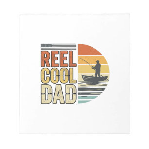 Leuke Opa Vintage Vis T-Shirt Design_1 Notitieblok