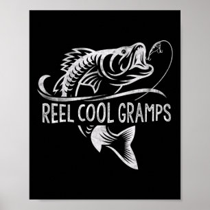 Leuke Opa Visserij Cadeaus Opa Vaderdag Poster