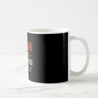 Leuke opa weet alles vaderdag retro koffiemok