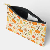 Leuke Oranje Herfst Patroon Etui (Open)