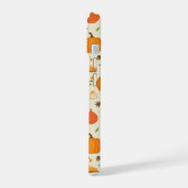 Leuke Oranje Herfst Patroon iPhone 15 Case (Linkerkant)