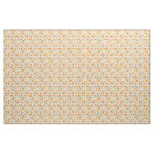 Leuke Oranje Herfst Patroon Stof (Yard (91,4 cm))