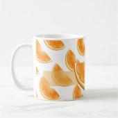 Leuke Oranje kunst mok! Koffiemok (Links)