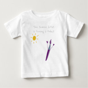 Leuke originele kunst op je Baby's verjaardags t-s