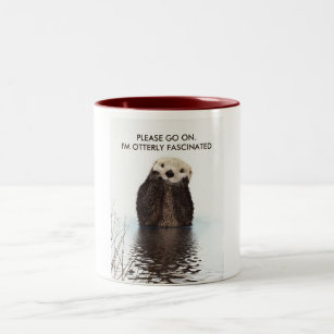 Leuke Otter met grappige woordspeling
 Tweekleurige Koffiemok