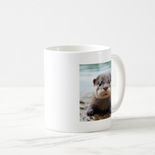 Leuke otter Mok - Leuke dierlijke Mokken (Voorkant rechts)