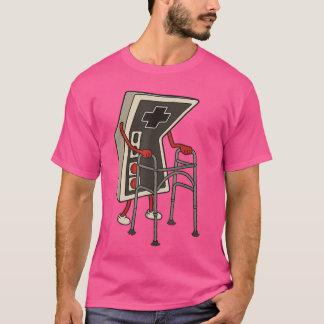Leuke Oude Gamer Gamen Retro Jaren 80 90 Videogame T-shirt