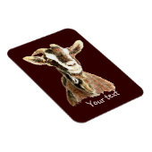 Leuke oude geit, Boerderij dierlijke Humor Magneet (Rechterzijde)