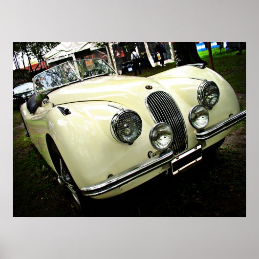 Leuke oude Jag Poster (Voorkant)