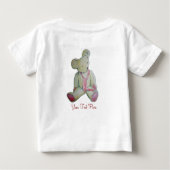 Leuke oude teddybeer met rode boog voor kinderen (Achterkant)