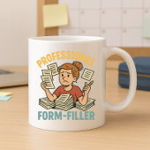 Leuke ouderschool papierwerk Mok; Pro Form-Filler Koffiemok