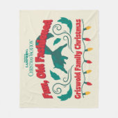 Leuke, ouderwetse Griswold familie kerst Fleece Deken (Voorkant)