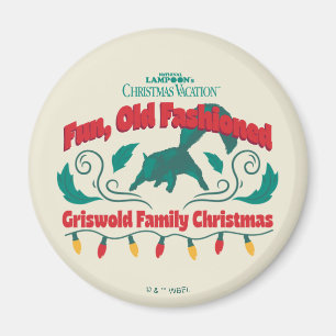 Leuke, ouderwetse Griswold familie kerst Magneet