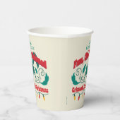 Leuke, ouderwetse Griswold familie kerst Papieren Bekers (Rechts)
