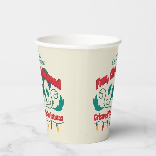 Leuke, ouderwetse Griswold familie kerst Papieren Bekers (Rechts)