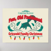 Leuke, ouderwetse Griswold familie kerst Poster (Voorkant)