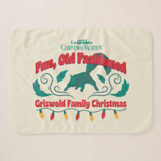 Leuke, ouderwetse Griswold familie kerst Sherpa Deken