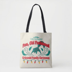 Leuke, ouderwetse Griswold familie kerst Tote Bag