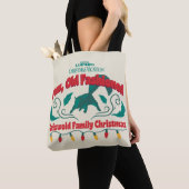 Leuke, ouderwetse Griswold familie kerst Tote Bag (Dichtbij)