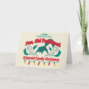 Leuke, ouderwetse Griswold familie Kerstmis Feestdagen Kaart
