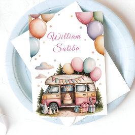 Leuke Outdoor Boho Feest Kaart