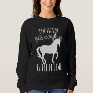Leuke Paard Testamenten Quote Mijn Paard Krijgt A Trui
