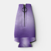 Leuke Paarse Fantasy Vlinder Monogram Flesjeskoeler (Achterkant)