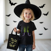 Leuke Paarse & groene grillige Wicked Witch Tri-Blend Shirt
