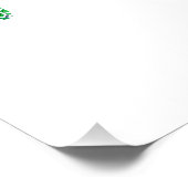 Leuke Paarse & groene olifant illustratie Perfect Poster (Hoek)