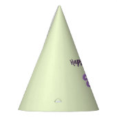 Leuke paarse octopus groen feesthoedjes (Links)