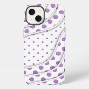 Leuke Paarse Stippen Stijlvol Modern Design iPhone 13 Hoesje