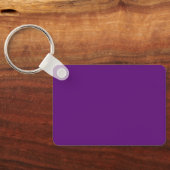 Leuke Paarse Violet Roze Batik Circles Kunstpatroo Sleutelhanger (Achterkant)