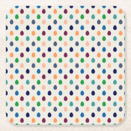 Leuke Paaseieren Kartonnen Onderzetters