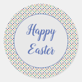 Leuke Paaseieren Ronde Sticker
