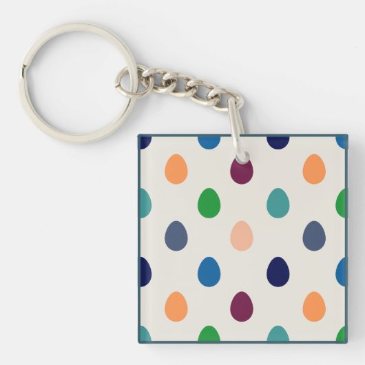 Leuke Paaseieren Sleutelhanger (voorkant)