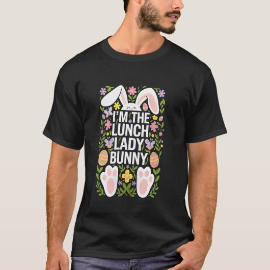 Leuke Paashaas Eierenschat T-shirt (Voorkant)