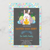 Leuke paashaas kaart (Voorkant / Achterkant)