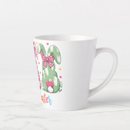 Leuke paashaas latte mok