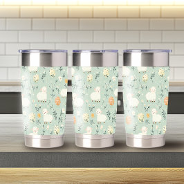Leuke Paaspatroon 20oz Thermische Tumbler Geïsoleerde Drinkbeker