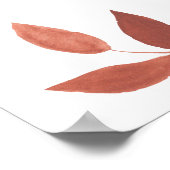 Leuke paddenstoel - Baby shower Welkomstbord Poster (Hoek)