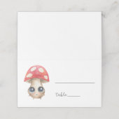 Leuke paddenstoel - plaats kaart plaatskaartje (Buitenkant ongevouwen)