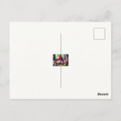 Leuke paddenstoelen in het bos, veel succes briefkaart (Achterkant)